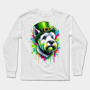 Soft Coated Wheaten Terrier's St Patrick's Day Parade Long Sleeve T-Shirt